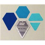 Mini Hex N More Ruler - 3.5in X 3in