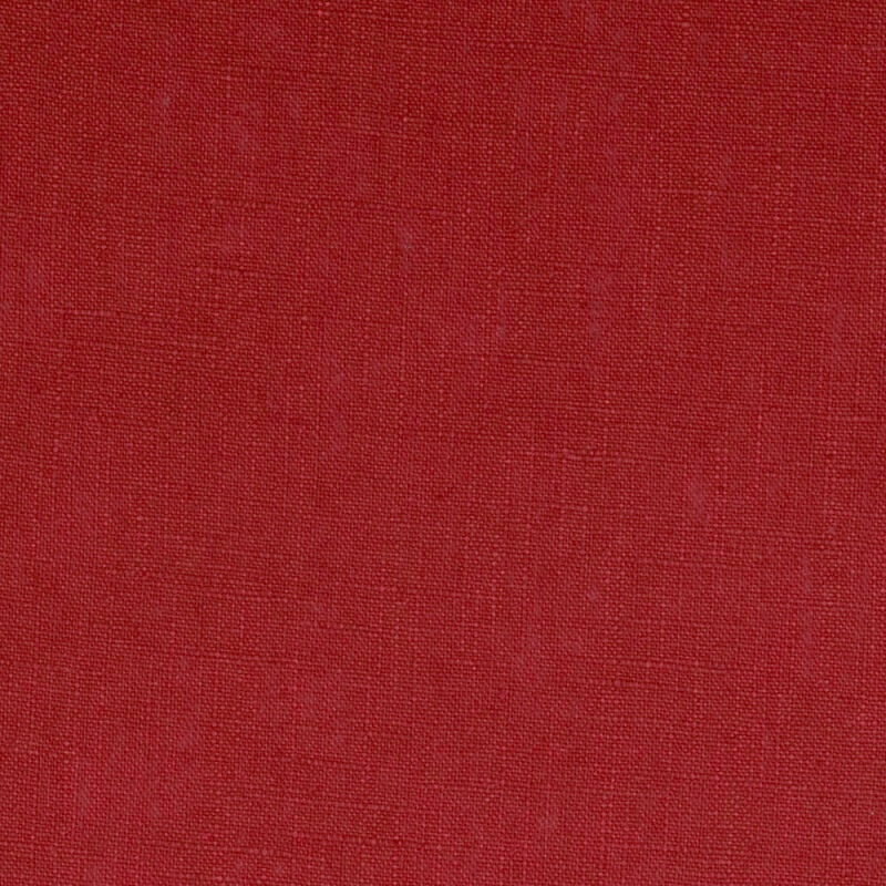 Brick Red Washed Linen From Carlow By Modelo Fabrics