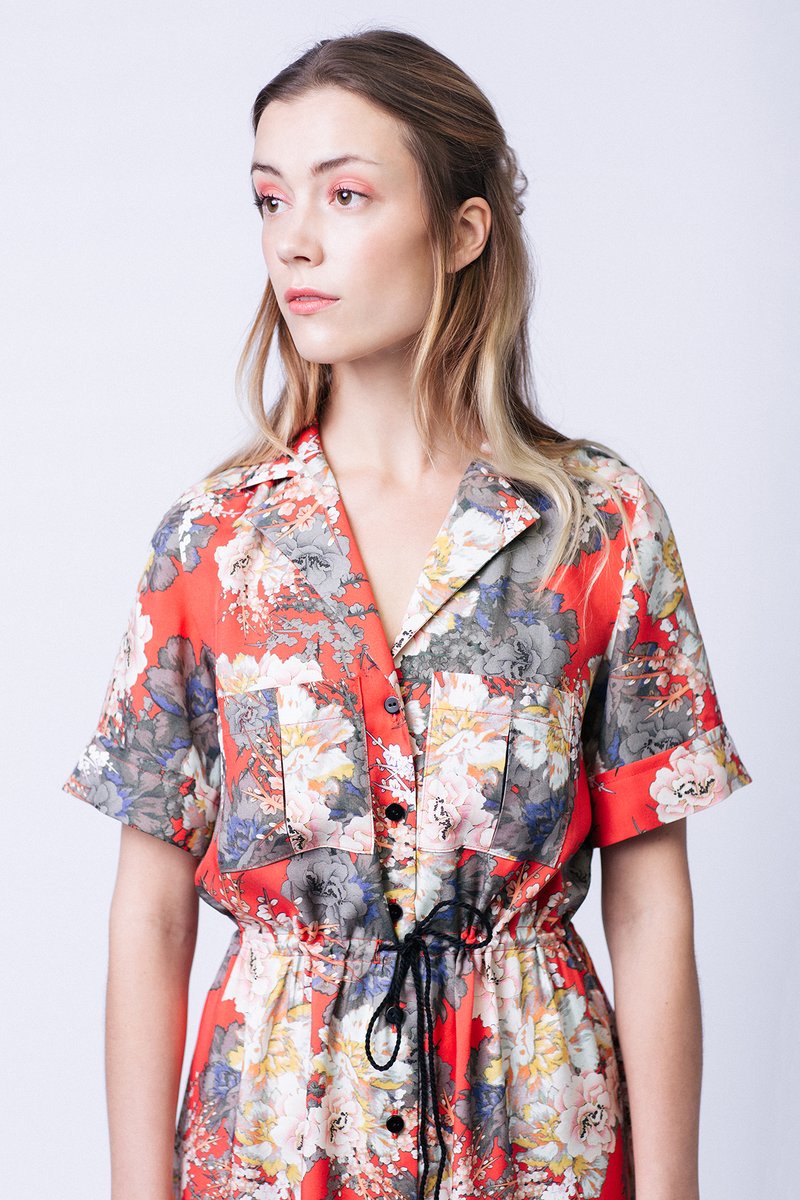Reeta Shirt Dress By Named Patterns