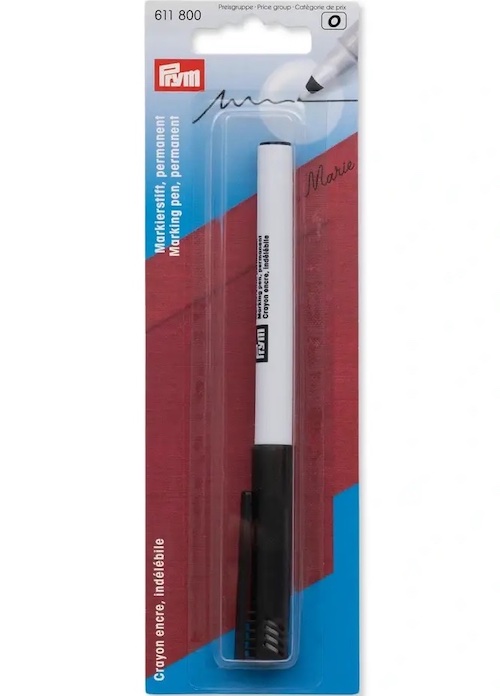 Prym Marking Pen Permanent Extra Fine Black