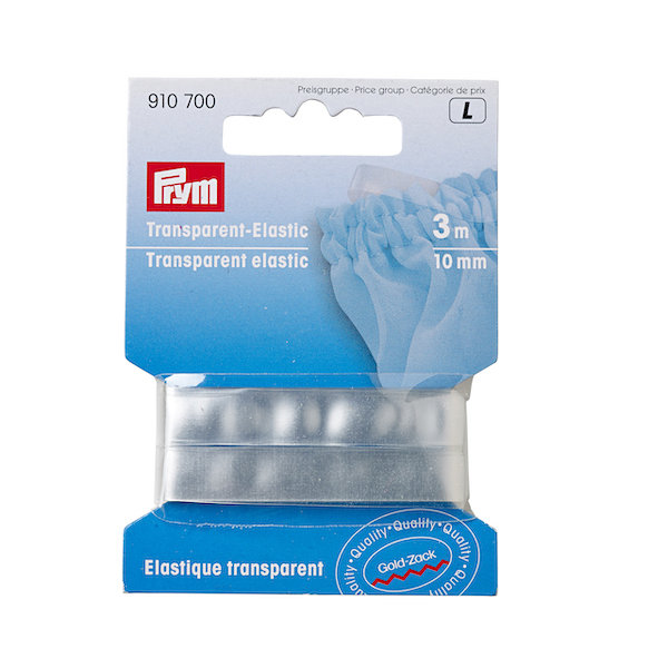 Prym Transparent Elastic 10mm x 3m