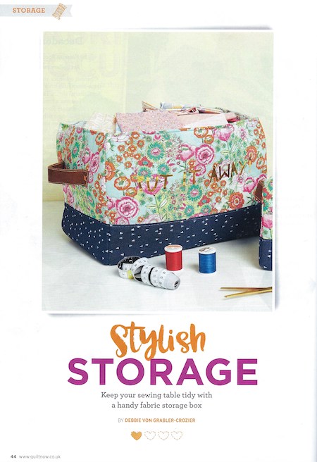Quilt Now Issue 65 - Stylish Storage