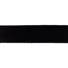 Black Cotton Webbing - 40mm X 50m