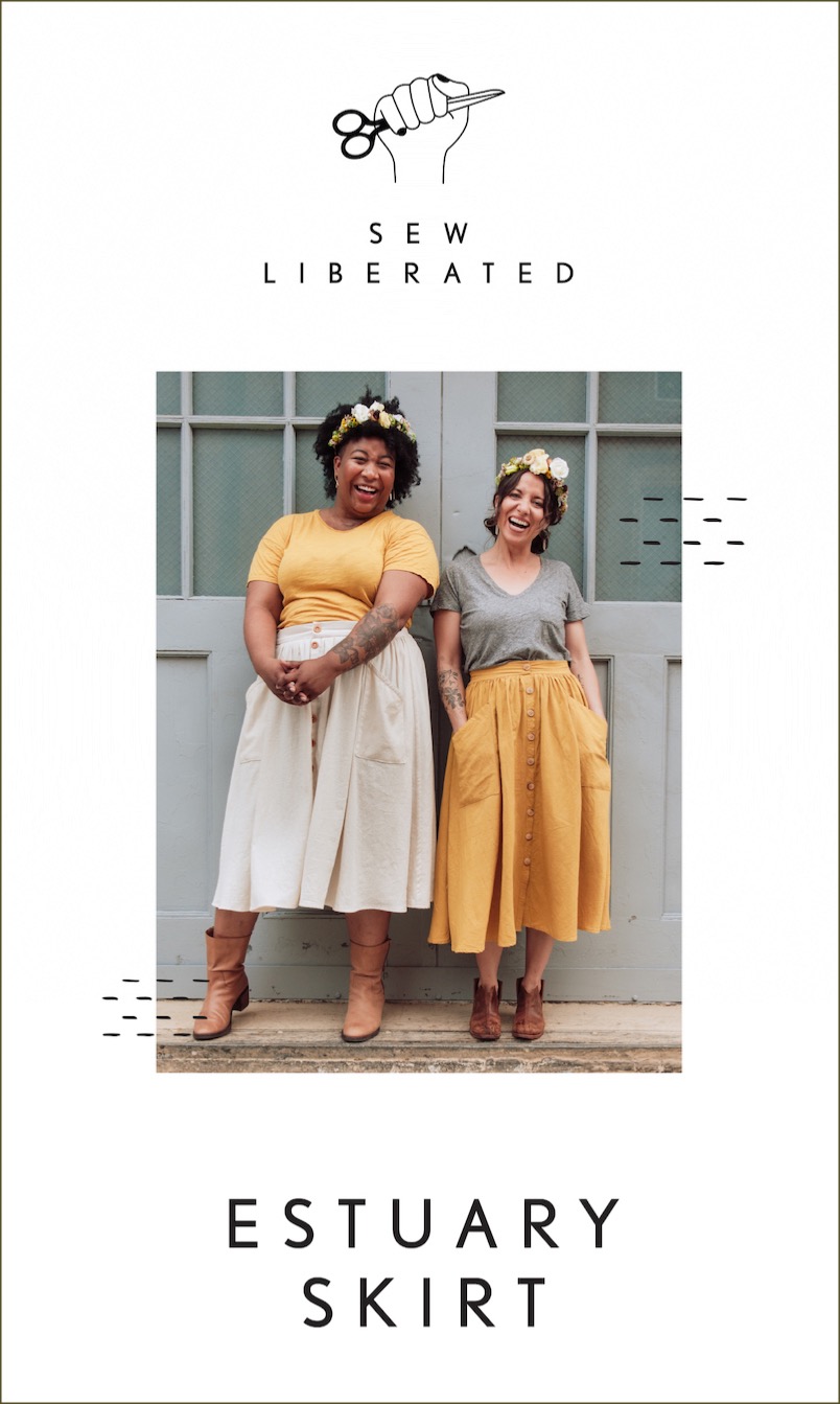 Estuary Skirt Pattern By Sew Liberated