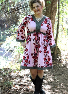 Kira Kimono Dress Pattern - Serendipity Studio