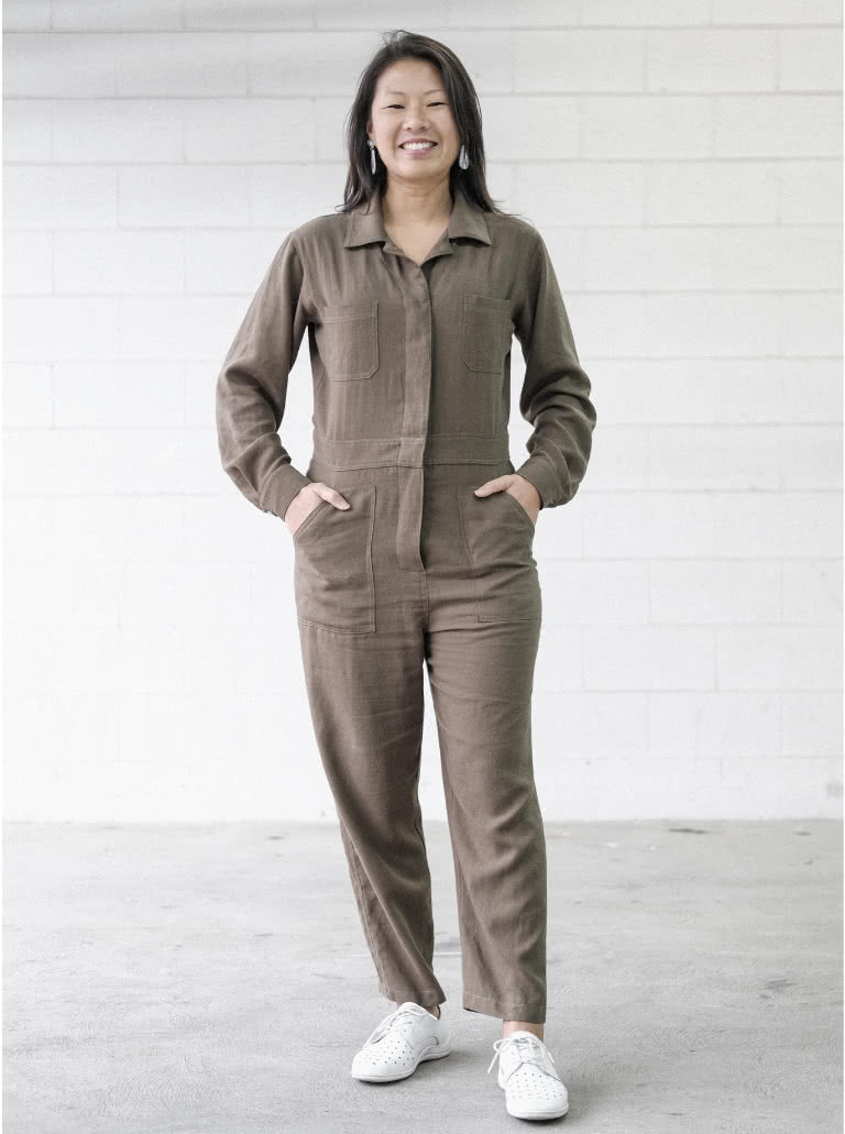 Melrose Boiler Suit Pattern Size 18-30 By Style Arc