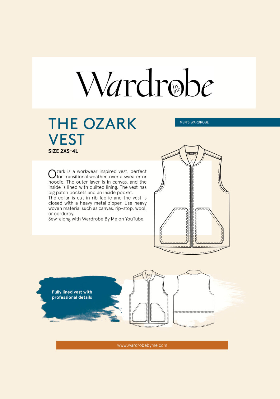 The Ozark Vest Pattern By Wardrobe By Me