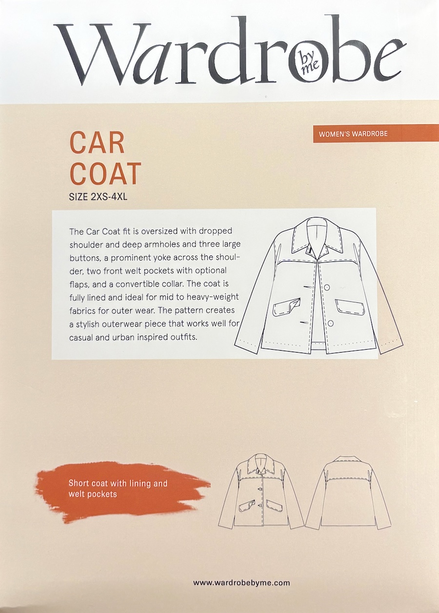 Car Coat Pattern By Wardrobe By Me