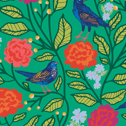 Blackbird Garden from COLOR Blooming by Maureen Cracknell for AGF (Avail Nov)