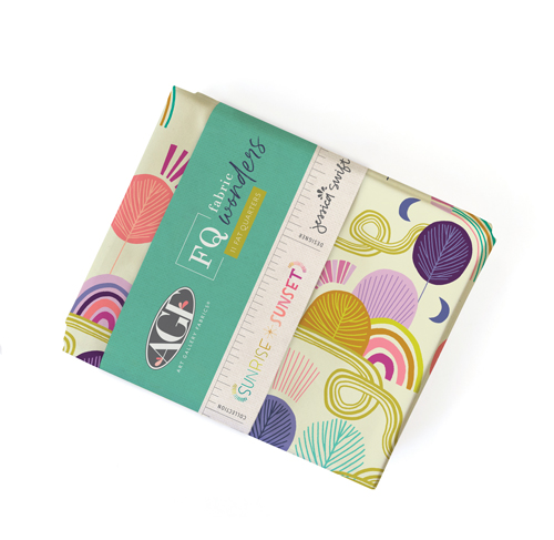 Fabric Wonders 11 Fat Quarters from Sunrise Sunset by Jessica Swift for AGF