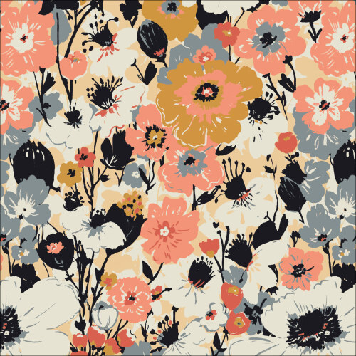 Superbloom From Canyon Blooms In Double Gauze By Alison Janssen (Avail May)