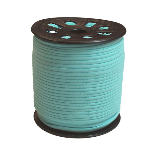 Light Blue Narrow Banded Elastic - 4mm x 92m