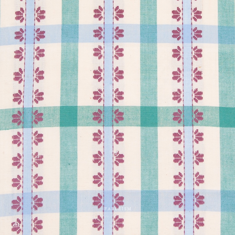 Deco Plaid In Seaside From Shadow Hill By Fableism