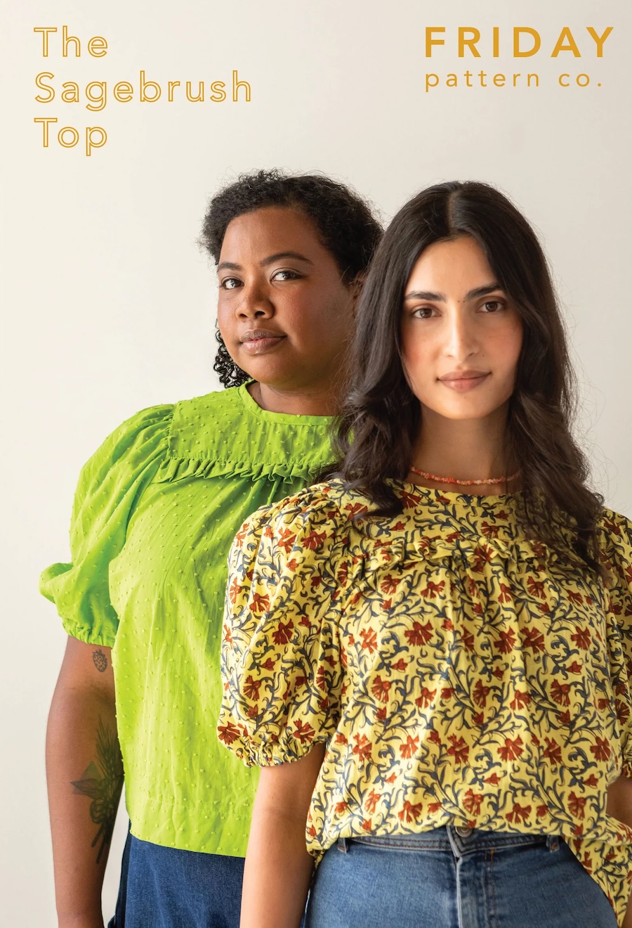 The Sagebrush Top By Friday Pattern Company (Avail Jul)