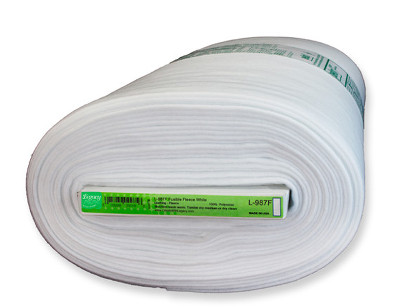 Legacy Fusible-fleece Low Loft White 114cm (45in) X 18.2m (20yds)