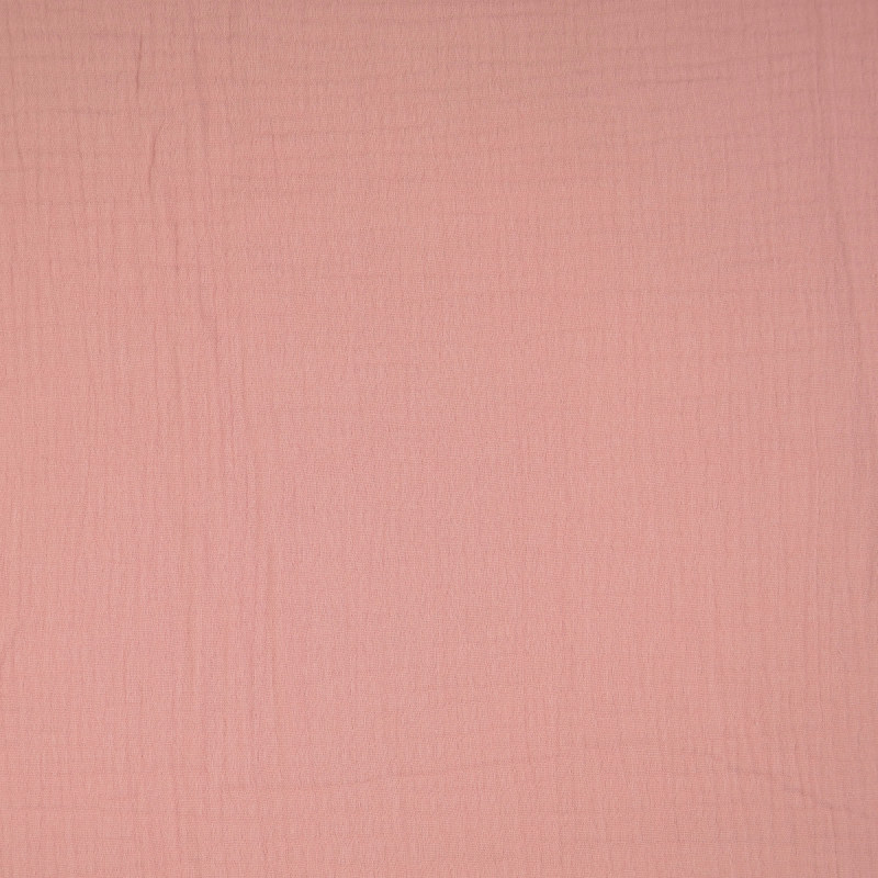 Dusky Pink Double Gauze from Sakata by Modelo Fabrics
