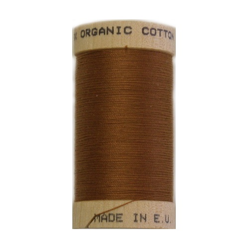 Scanfil Organic Thread 100 Metre Spool - Light Brown