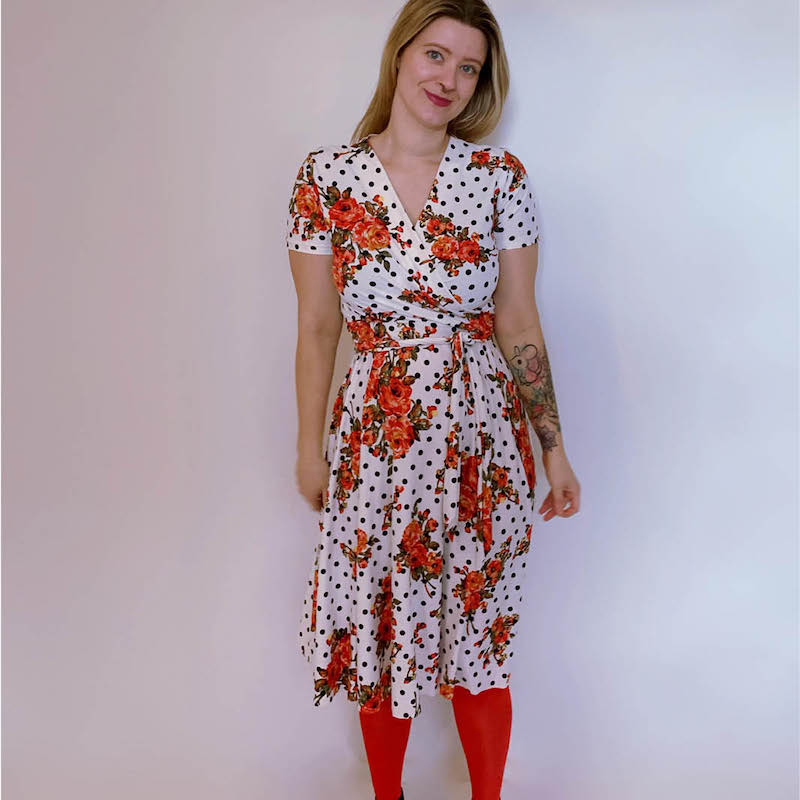 Wanda Wrap Dress Pattern By Wardrobe By Me