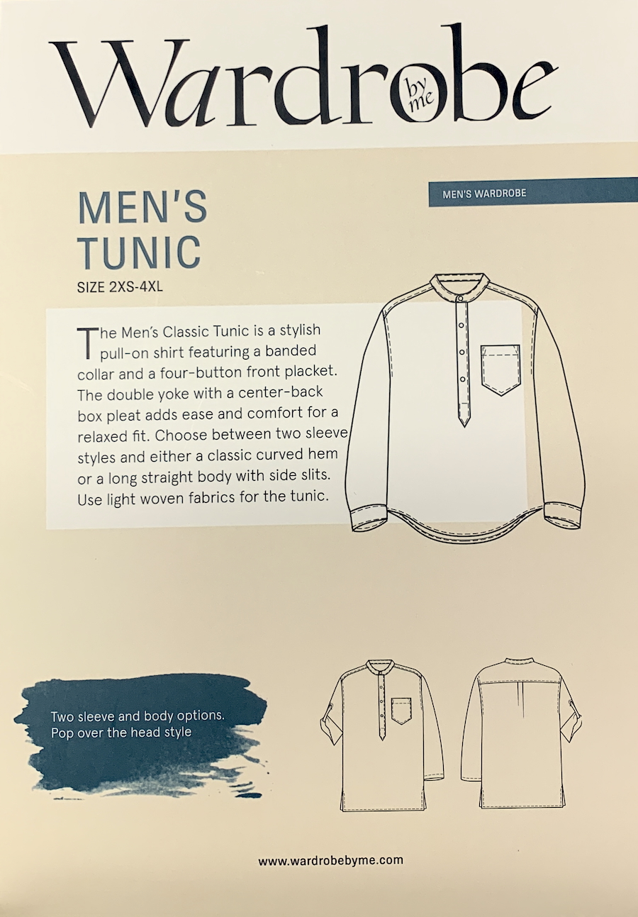 Mens Tunic Pattern By Wardrobe By Me