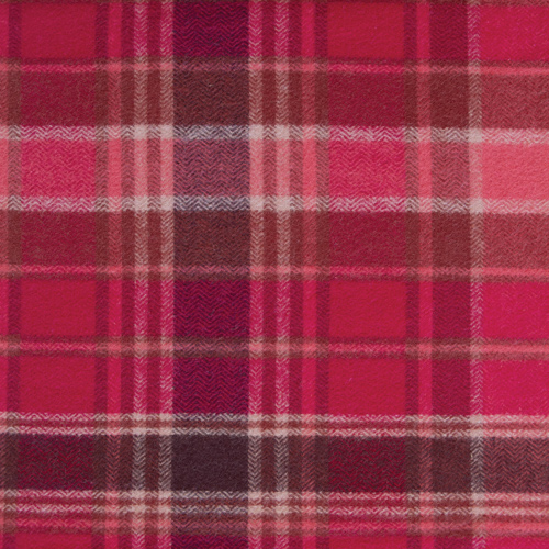 Chevron Plaid Cranberry In Flannel From Highlands Flannel By Agf Studio (Avail Jan)