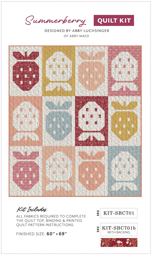 Summerberry Kit by Abby Luchsinger for AGF (Avail Apr)