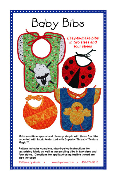 Baby Bibs Pattern From ByAnnie (PBA116)