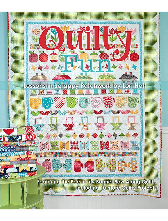 Quilty Fun - Lessons In Scrappy Patchwork By Lori Holt Book