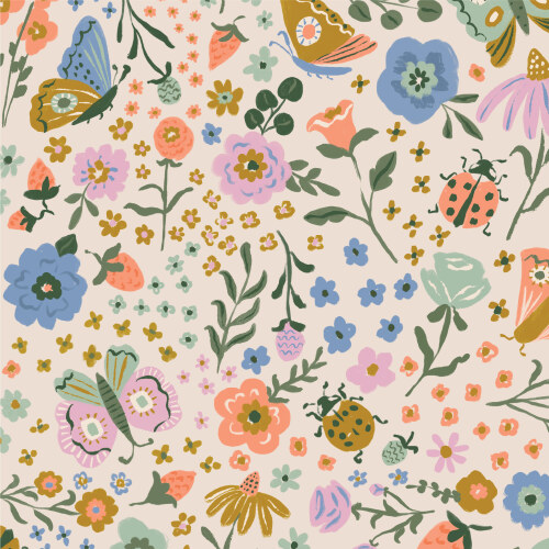 Butterfly Garden From Floral Frenzy By Samantha Johnson For Cloud9 Fabrics