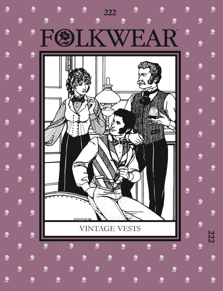 Vintage Vest / Waistcoat by Folkwear Patterns