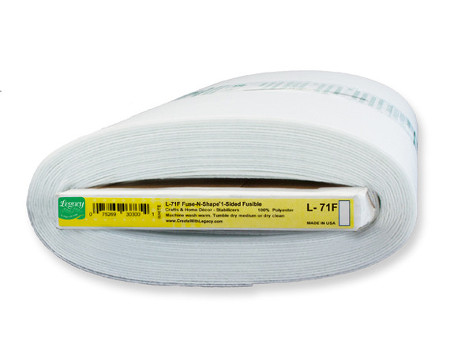 Legacy Fuse-n-shape One Sided Fusible Ultra Firm Interfacing 50cm (20in) X 9.2m (10yds)