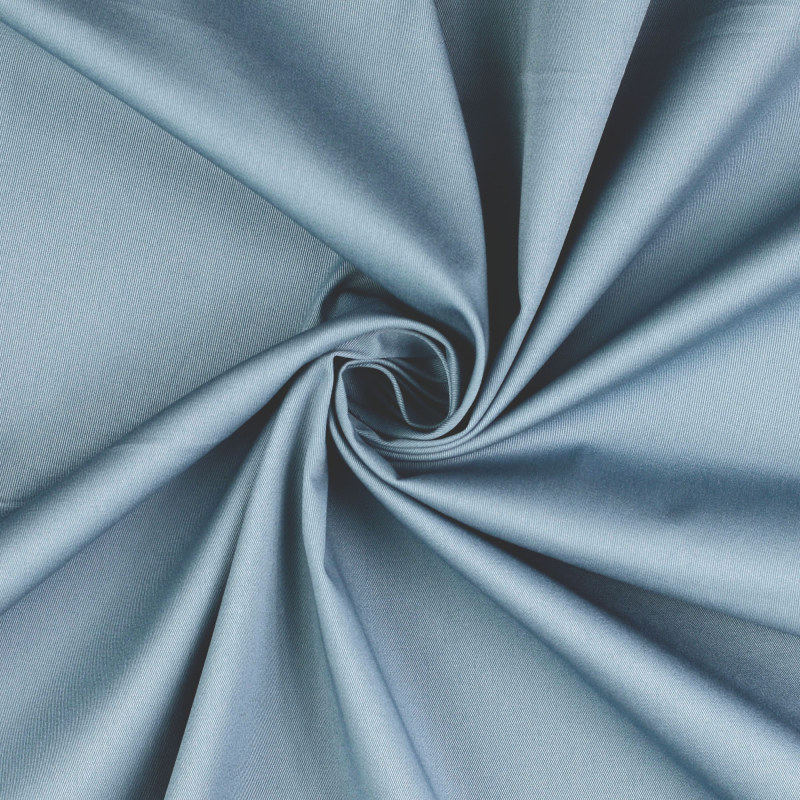 Petrol Blue Cotton Stretch Twill from Attica by Modelo Fabrics