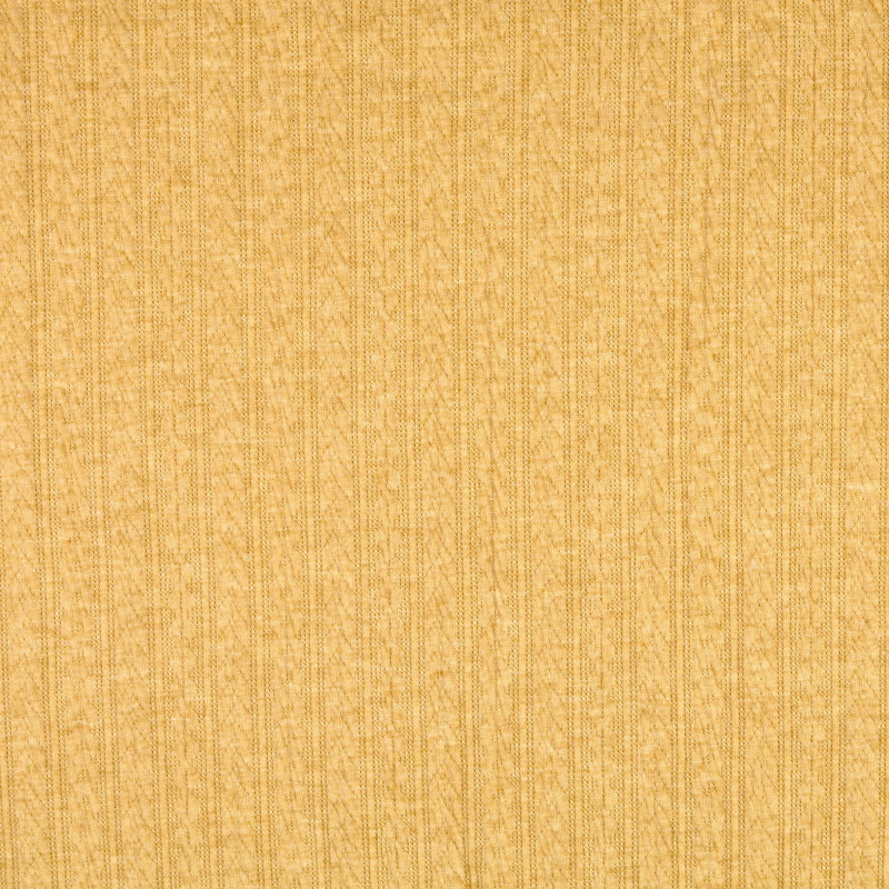 Soft Gold Jacquard Knit from Kolsnap by Modelo Fabrics