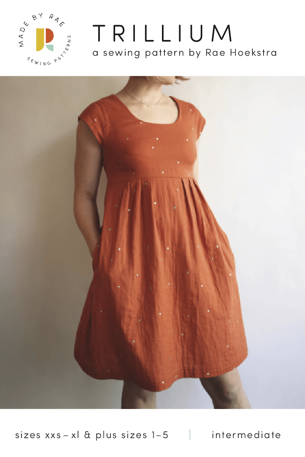 Trillium Dress Pattern from Made By Rae