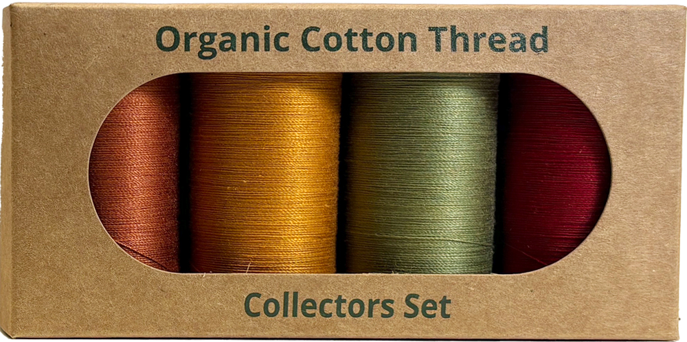 Autumn Spice Organic Cotton 30 Weight Thread Selection 274 Metre Spools
