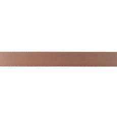 Taupe Double Faced Satin Ribbon - 9mm X 25m