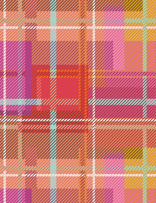 Meadow Plaid Flowerbed In Flannel From Highlands Flannel By Agf Studio (Avail Jan)