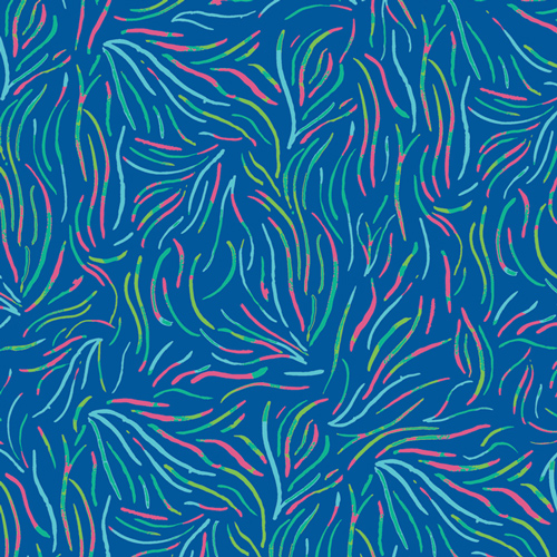 Playful Seaweed Nightglow In Rayon From West Palm Designed By Katie Skoog