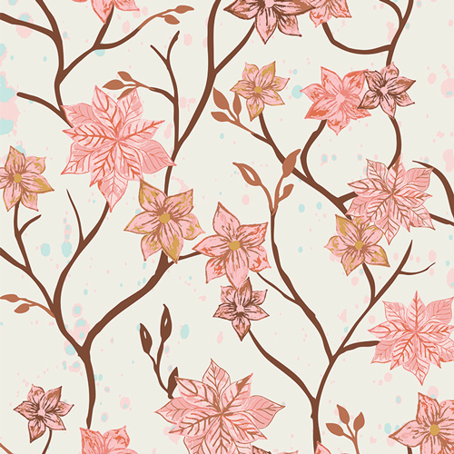Frosted Blossoms from Frost & Fir by Kelsey Swatske for Sewcial Bee Collective for AGF