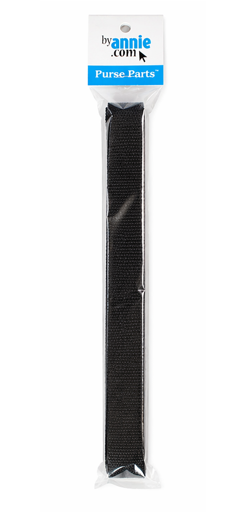 Strapping- 24mm (1in) x 2.7m (3yd)-black - Black From ByAnnie (SUP164-1-B-3YD)