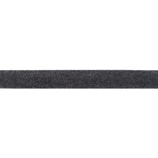 Dark Grey Heather Knit/tricot Binding Single Fold 95% Cotton/5% Lycra - 20mm X 25m