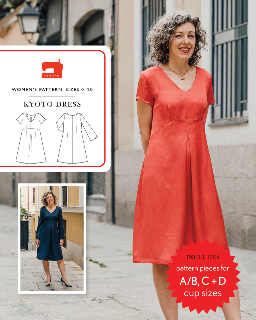 Kyoto Dress Pattern by Liesl + Co (Due May)