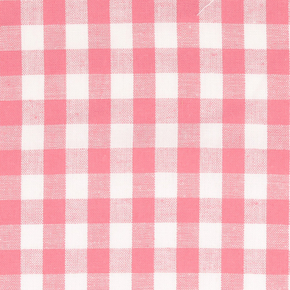 Pink / White Yarn Dyed Medium Gingham Check from Kobenz by Modelo Fabrics
