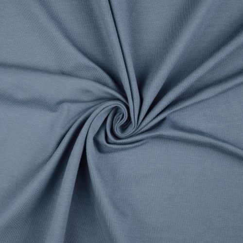 Airforce Blue Cotton Jersey by Modelo Fabrics - Wholesale by Hantex Ltd ...