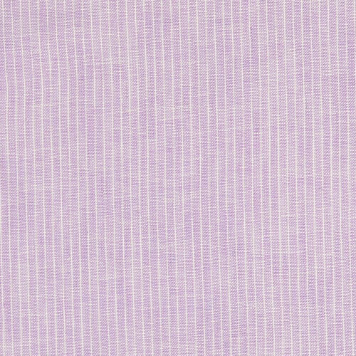 Lavender Yarn Dyed Fine Stripe Linen Cotton Blend From Carbury By Modelo Fabrics