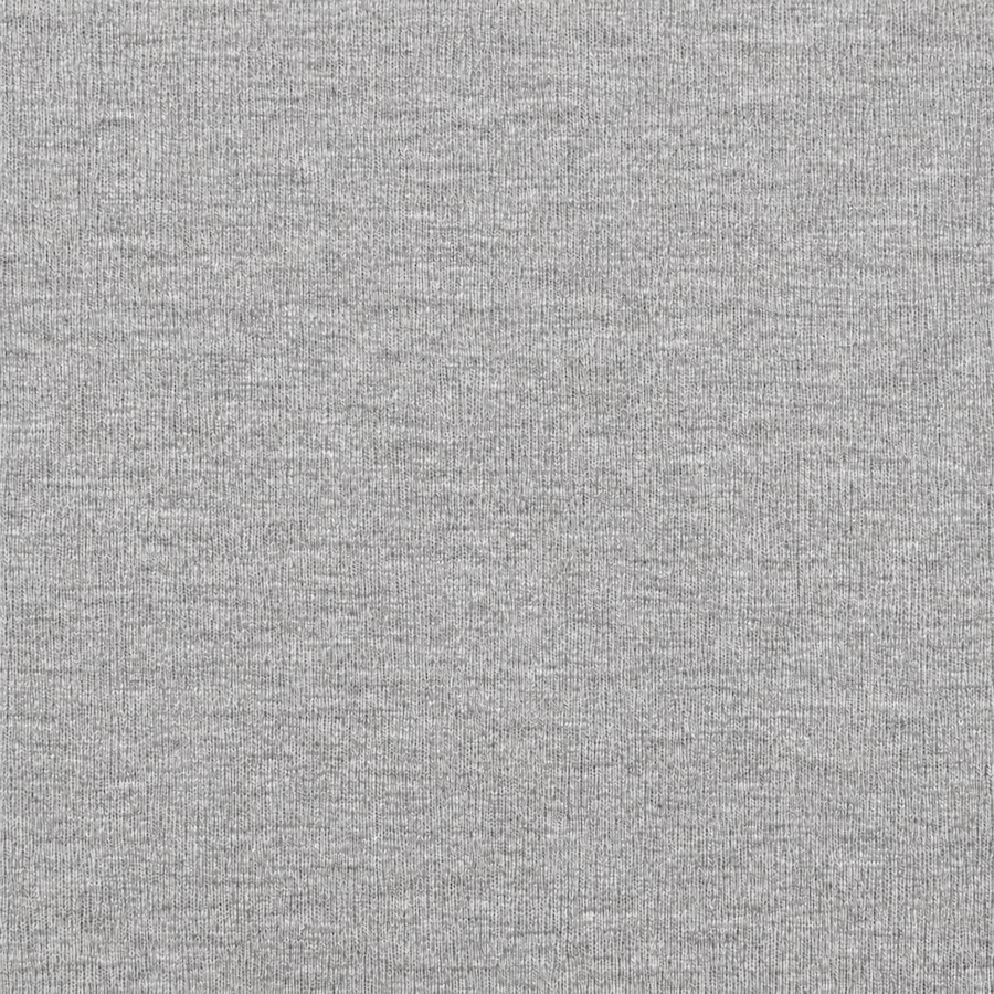 Light Grey Marl 1x1 Tubular Ribbing (Avail Oct)
