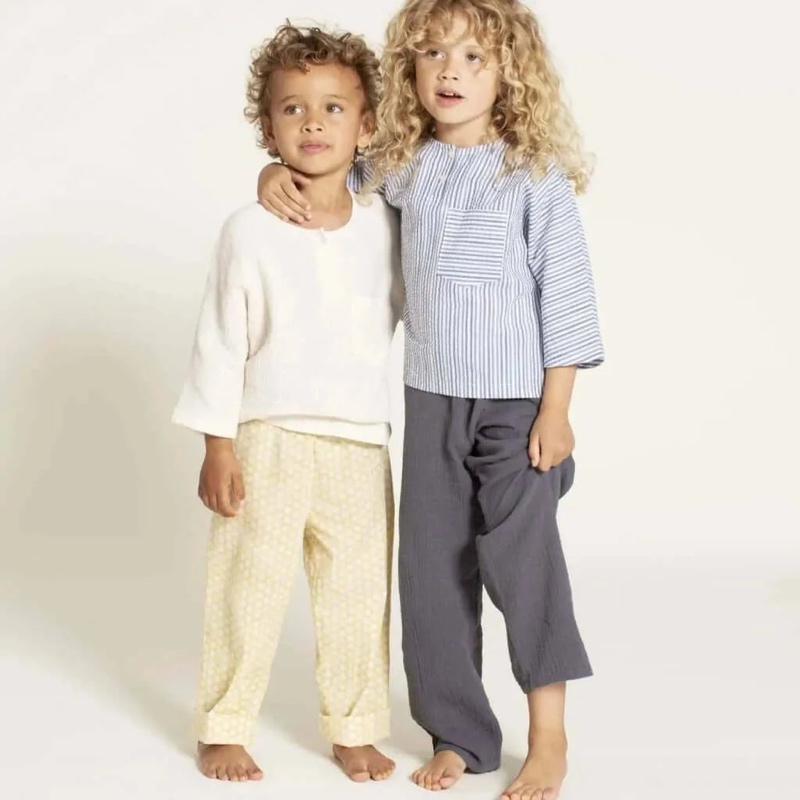 Kids Pj Pants Pattern For Children By Wardrobe By Me