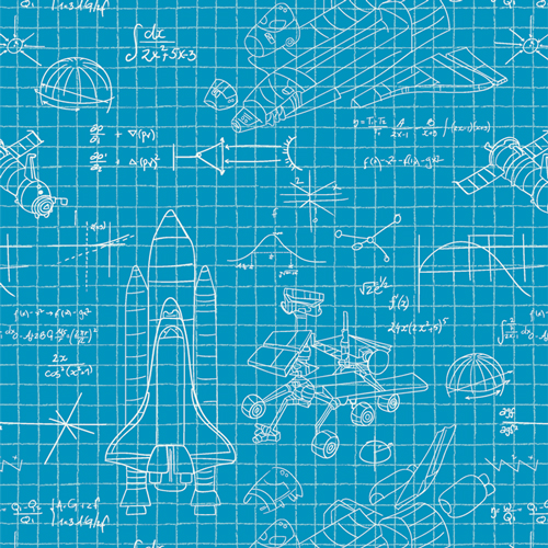 Stellar Engineering Blue from Rocket Science by AGF Studio for AGF (Avail Jan)