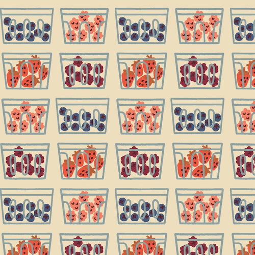 Picking Berries from Summer Homestead by Wendy Chow for AGF (Avail Apr)