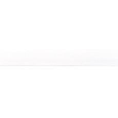 White Knit/tricot Binding Single Fold 95% Cotton/5% Lycra - 20mm X 25m