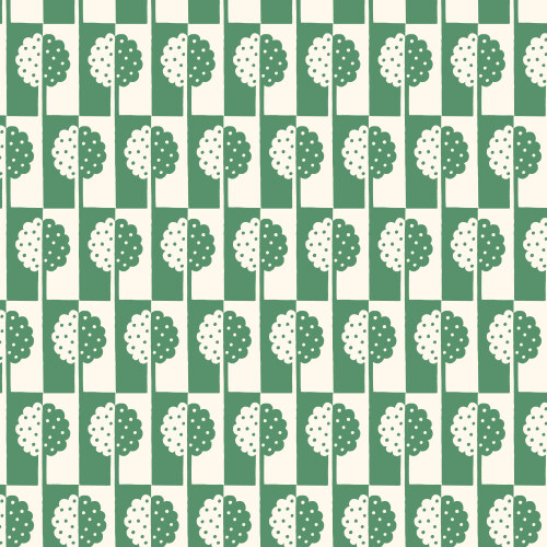Holly Tree in Green from Orchard Deco by Ariana Martin for Cloud9 Fabrics (Avail Mar)